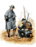 Berdan's Sharpshooters, 'Uniforms of the Civil War Series' Painting by Dan Troiani (used by permission)